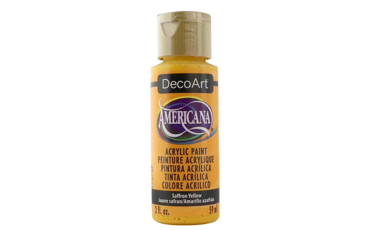 Decoart Americana Acrylic 2oz Saffron Yellow
